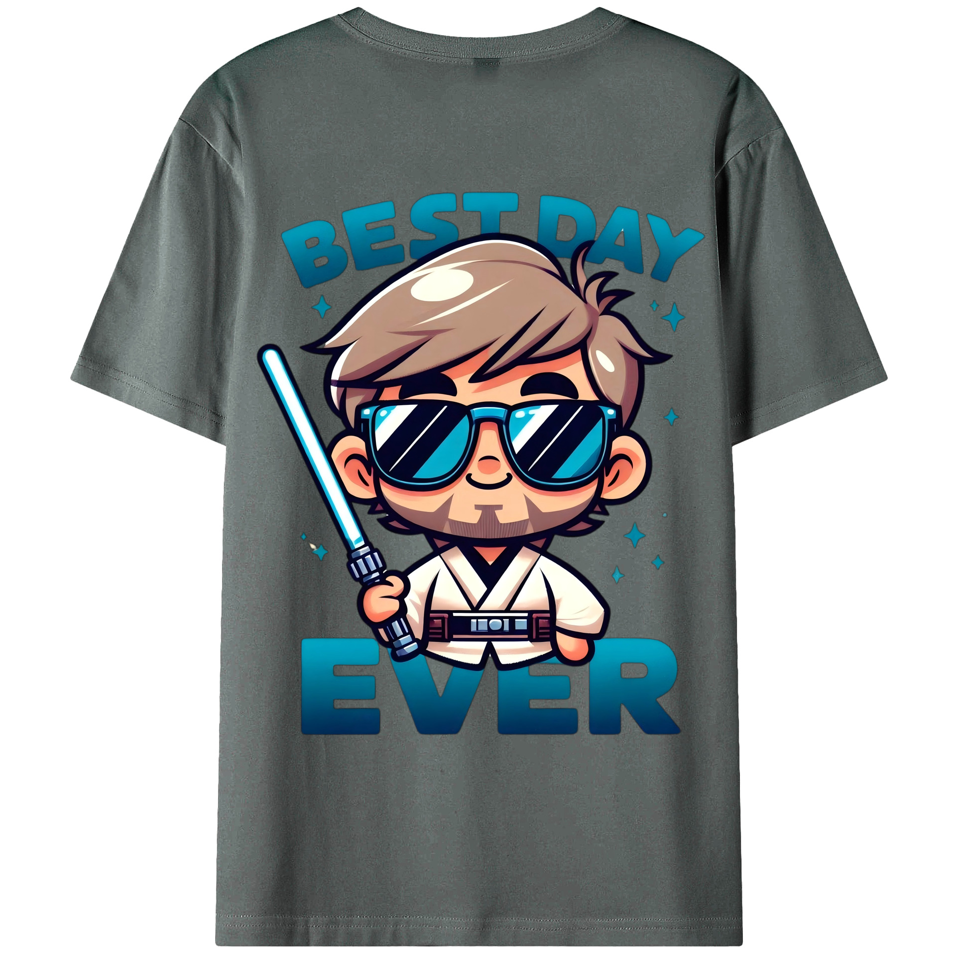 （画像用） スター・ウォーズ Star Wars 綿100％ メンズ半袖Tシャツ（バックプリント） 通気性